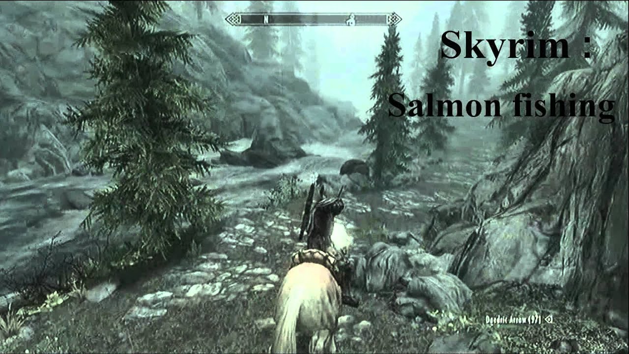 Skyrim Salmon fishing YouTube