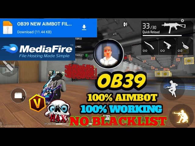 FFH4X 🧐 Free Fire Injector Mediafıre Link 😱 Regedit Ffh4x Mod Menu free  fire