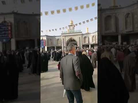 بالنيابة عن جميع أعضاء المجموعة المحترمين زيارة للإمام الحسين ع مع الشكر للزائر الحبيب