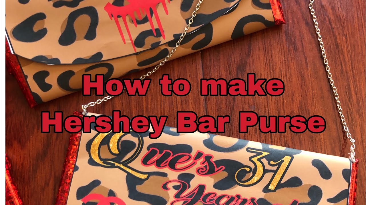 How to make A Hershey Purse for Party Favors, Invitations or Gifts