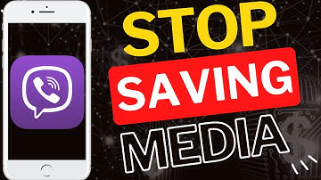 Hoe voorkom je dat Viber media opslaat in de galerij?