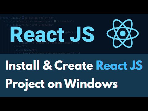 So installieren und erstellen Sie ein React JS-Projekt unter Windows