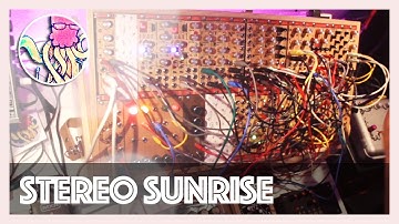 Stereo Sunrise Modular Synth Jam (w/ Bastl Instruments, Errorinstruments, etc.) #TTNM