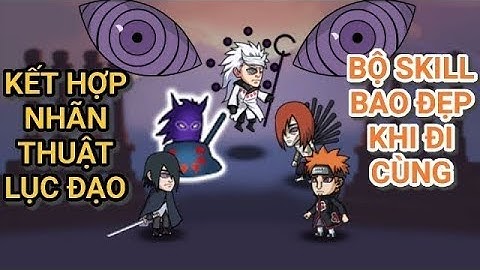 Thử thách xếp Team RINNEGAN vượt Ninja Viễn Chinh xem NTN | Kết hợp Nhãn Thuật Lục đạo | Saggo Gamer