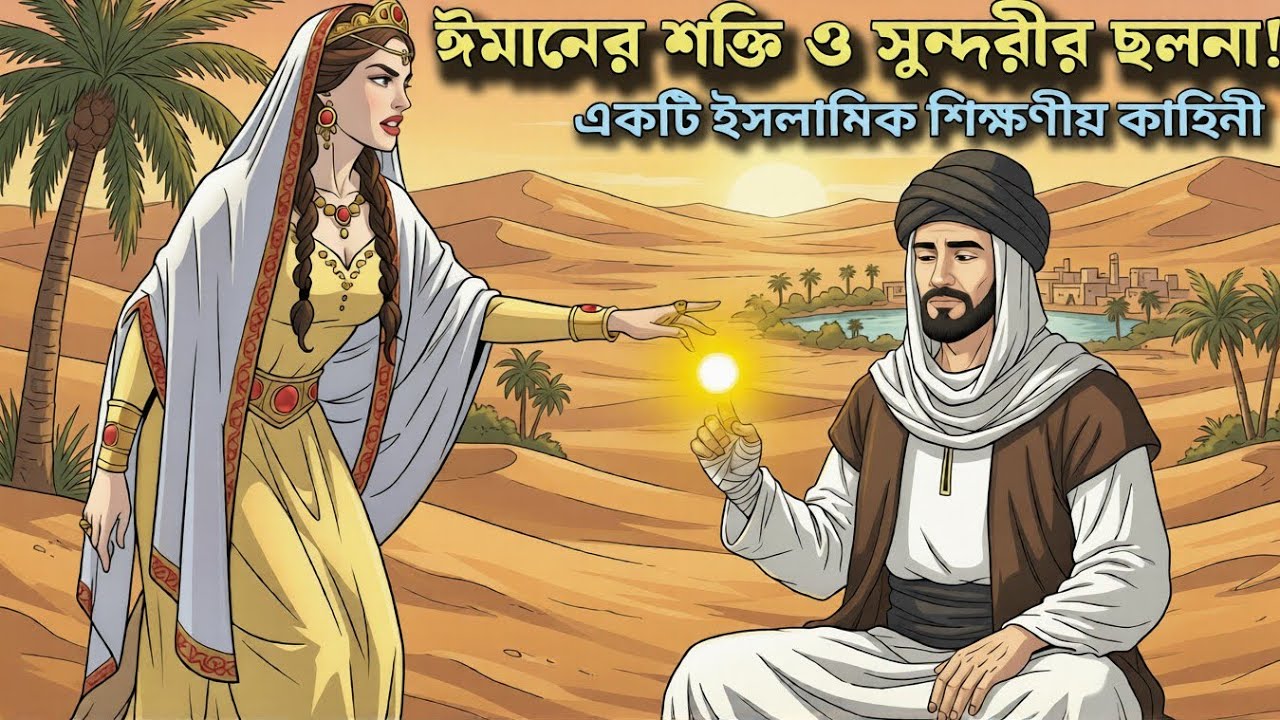 তাক্বদীরের উপর বিশ্বাস।  ইমানের শক্তি ও সুন্দরী নারীর ছলমা।  ইসলামিক শিক্ষানীয় কাহিনি।  