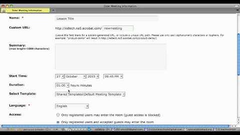 Adobe Connect- Create a Meeting.mp4