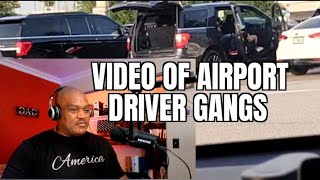 Airport Uber Gangs In Action | Holding Airport Queue Hostage