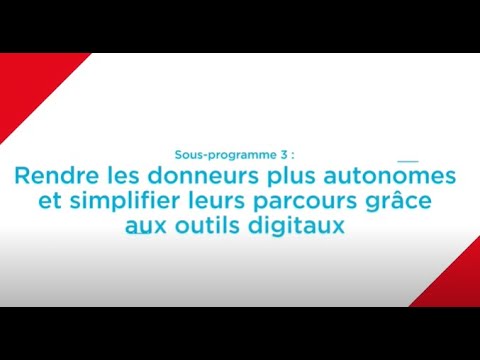 [Expérience #DonDeSang?] #3 : simplifier le parcours des donneurs grâce aux outils digitaux