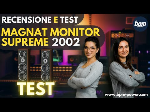 Altoparlante Magnat Monitor Supreme 2002, recensione e test delle casse acustiche!