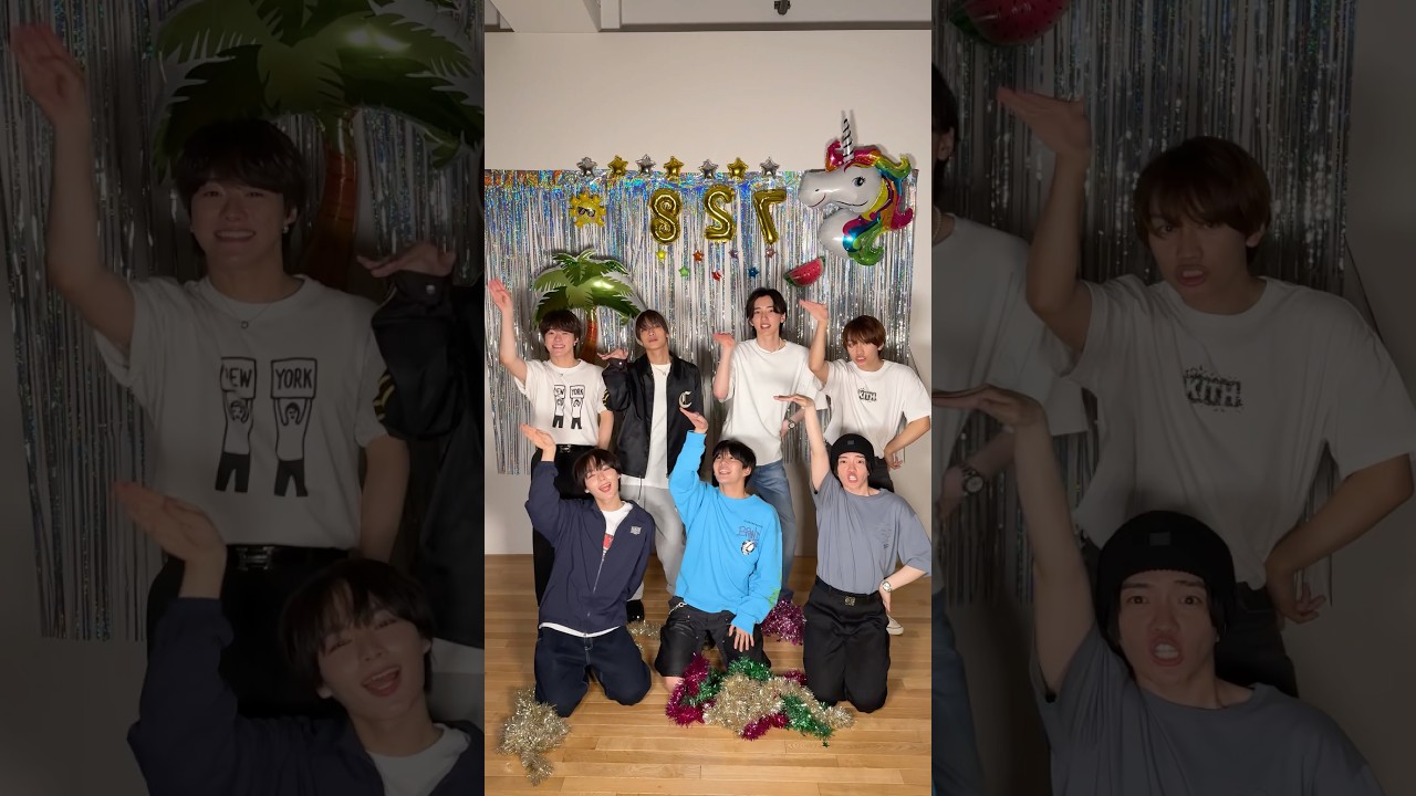 Naniwa Danshi 'GIRA GIRA SUMMER' Intro Dance🪩🍧Music Video Out