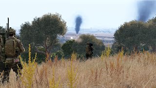 5 ranger op clearing an airfield with 1-3