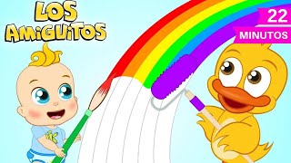 Colores 🌈 | Canción Colección | Los Amiguitos Canciones Infantiles