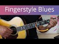 Play this Guitar Fingerstyle Blues to improve your technique