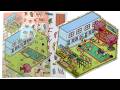 🎀 Paper DIY 🎀 DIY 3D Capybara School Quiet Book | Campus Dress-Up Sticker Book for Playtime #asmr