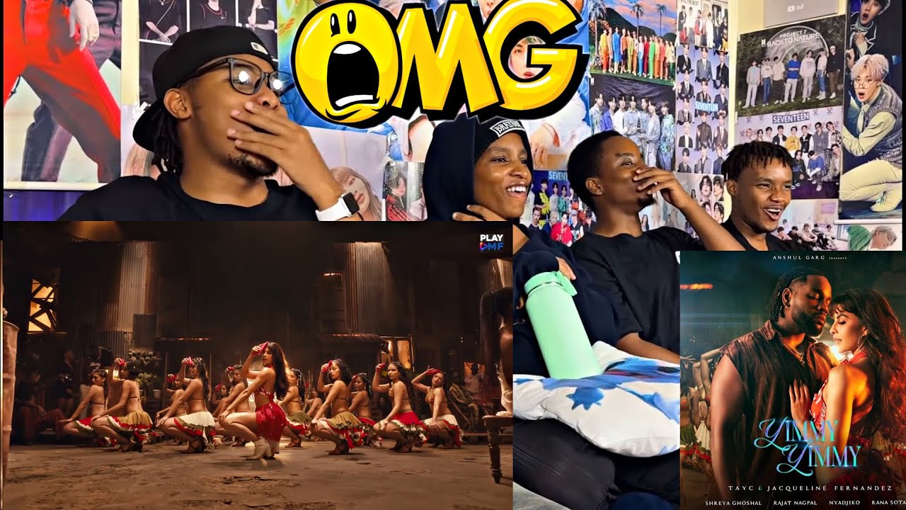 Africans react to Yimmy Yimmy - Tayc | Shreya Ghoshal | Jacqueline Fernandez | Rajat N | Rana