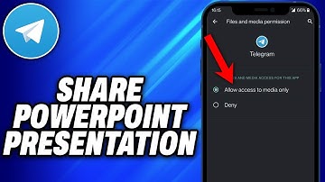 How To Share Powerpoint Presentation on Telegram (2025) - Easy Fix