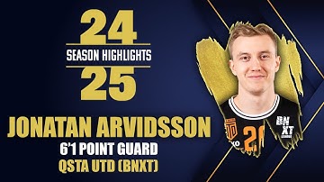 Jonatan Arvidsson 24-25 Season Highlights