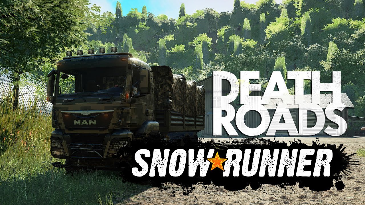 SnowRunner 2025 - The Death Roads Custom MAP with MAN TGS480 6x4 - YouTube
