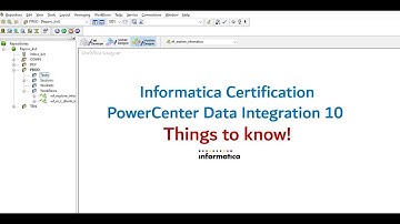 01 Things to know! Informatica PowerCenter Specialist Certification!