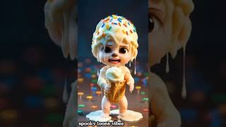 “I Almost Tasted It 😨 (Ice Cream Baby Part 5)”#icecreamhorror #Animated horror #cutehorror