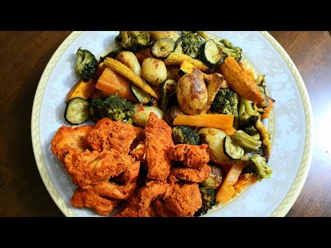 roasted-vegetables-with-chicken---new-recipe-2019