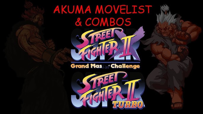 Akuma Movelist (SFA) PT1 #Capcom #retrogaming #Streetfighter