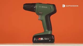 Обзор Дрели-Шуруповерта Bosch Universaldrill 18 1.5Ач Ситилинк