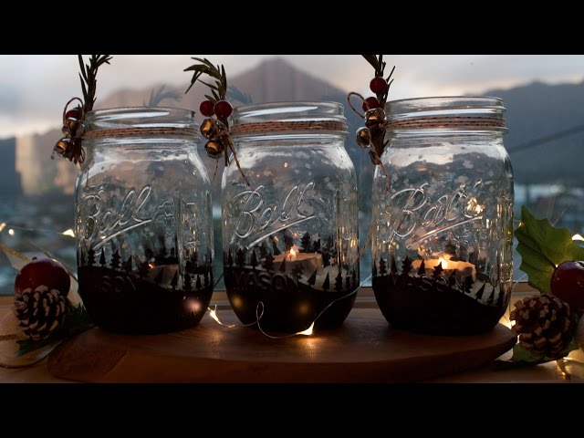 candele natale mason jar - The Warm Street Journal.