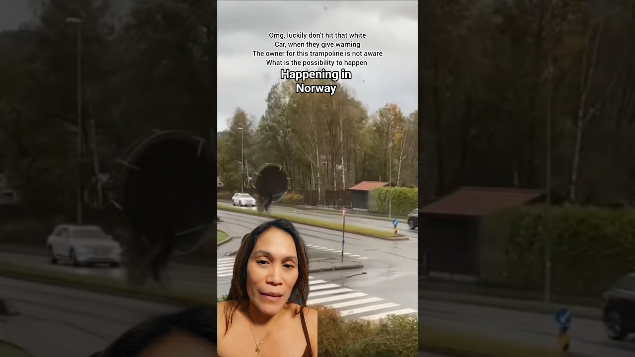 Happening in Norway extreme Storm Amy 