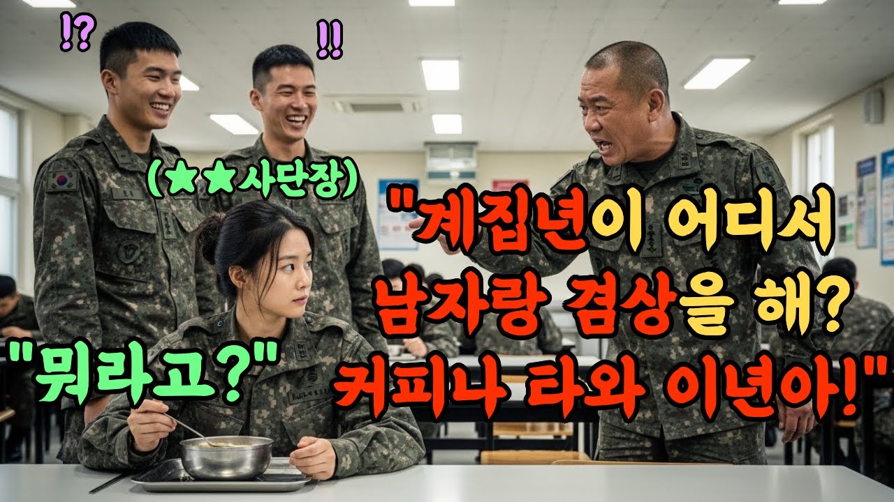 707특임대 출신 최연소 소장을 '미친년'이라며 희롱한 육군 소령. 다음날 취임식 단상에서 벌어진 군기 빠진장교들의 역대급 참교육 현장l 오디오북 l 감동 l 창작사연 l