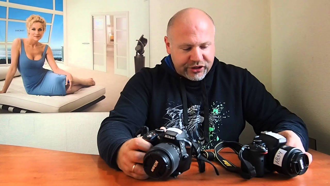 Обзор-сравнение камер Nikon 3 и 5 серий