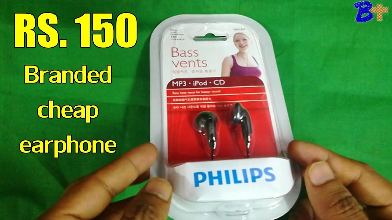 Unboxing  of Cheapest earphone by Philips only Rs 150