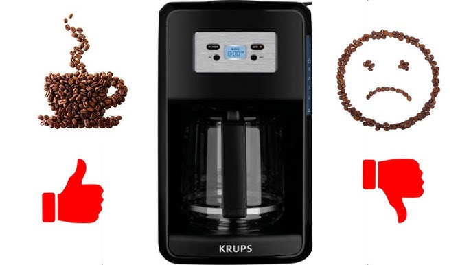 KRUPS 12-Cup Savoy Programmable Stainless Steel Thermal Coffee Maker  ET353050 ET353050