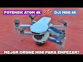 Mejor drone Barato para empezar en 2024 ? DJI MINI 4K VS POTENSIC ATOM