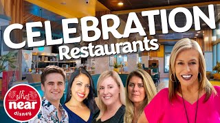 Discover 32 Celebration Florida Restaurants: Where to eat in the town that Disney built.