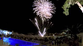 Feux d'artifice de Vaux sur mer du 31/07/2013