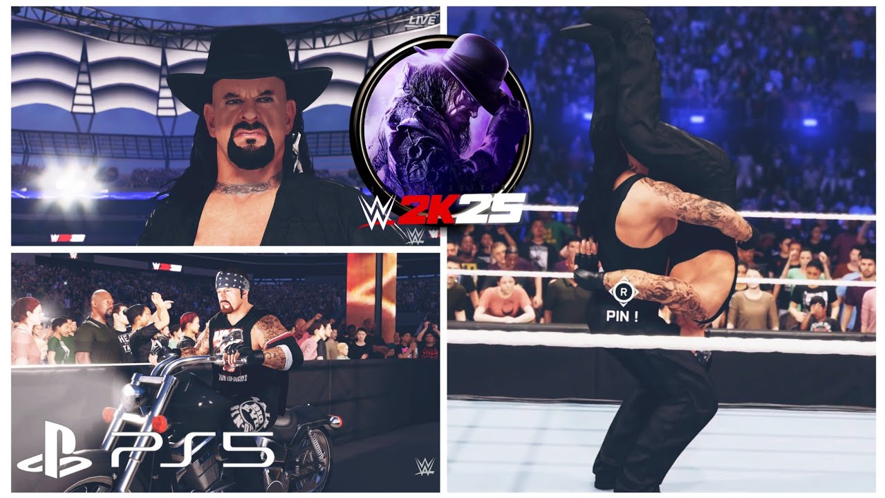Undertaker vs. Undertaker | Deadman vs. American Badass | WWE 2K25 PS5 Epic Match!