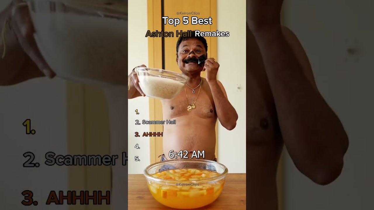 Ranking Best Ashton Hall Remakes Top5 Funny Tiktok Shorts