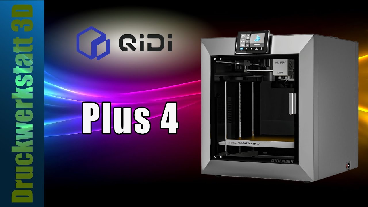 Qidi Plus 4 - Besser als seine Kritiken... - YouTube