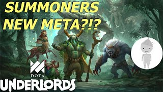 New Summoners Meta? Hunters Nerfed! | Dota Underlords