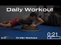Weckmethod  bosu elite  10 min daily routine