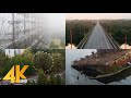 Aerial View of Сhernobyl Exclusion Zone, Ukraine - 4K Drone Footage about Abandoned City