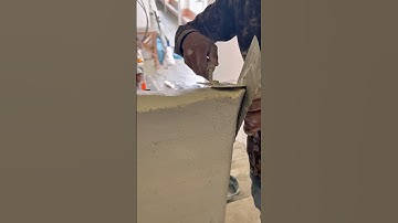 Fast Plastering Wall Technique — Smooth Finish #shorts #plaster #smoothfinish #usa