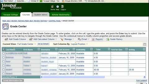 Downloading Blackboard 8.0 Gradebook