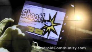 Adobe Flash Demo on Samsung Tab