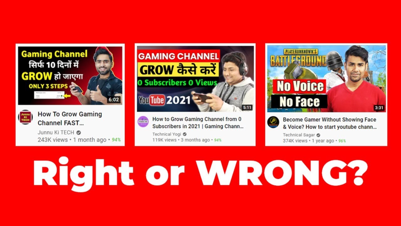 Reacting to: How to Grow Gaming Channel in 2021