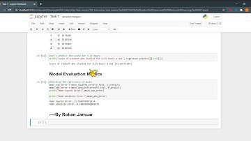 Task 1   Jupyter Notebook