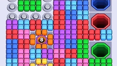 Cube Color Escape Level 604-605-606 Walkthrough Gameplay Android,iOS 