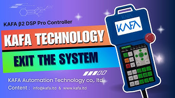 How to Exit the System on KAFA β2 DSP Pro Controller | KAFA Technology