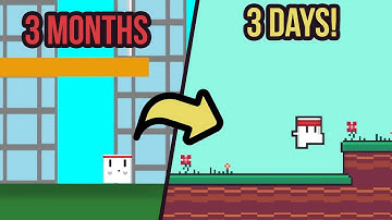 I Remade The First Game I Ever Made... It Only Took 3 Days...